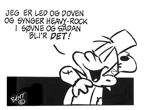 Knast citat- Sort-hvid tegning man kan printe ud og farvel&aelig;gge